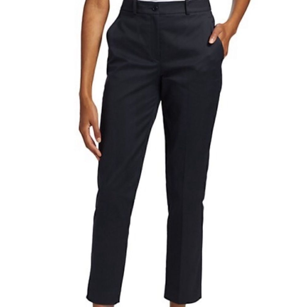 Michael Kors Dark Slate Gray 100% Cotton Pants | SZ 2